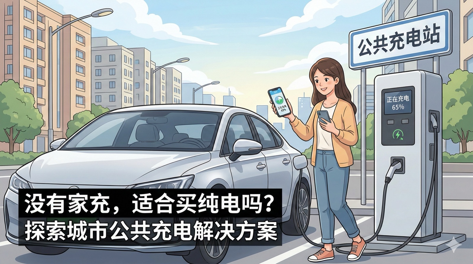 没有家充,适合买纯电吗?